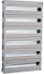 Rama modulare Schneider NSYS3D NSYDLM168, 168 module, 1000 x 600mm, gri