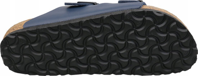 Sandale Birkenstock Arizona Birko Flor, taban anatomik, dy rripa, ngjyrë e zezë