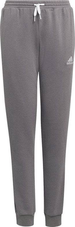 Pantallona çunash adidas Entrada 22 Jr H57519, pambuk poliestër, gri