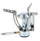 Brulor kampingu MacGyver 101246, fuqi 1.8 kW, çelik inox, gri