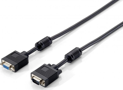 Kabllo EQUIP D-Sub (VGA) D-Sub (VGA) 15m (118804), e zezë