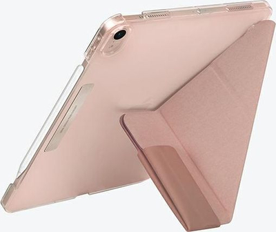 Mbrojtëse tableti Uniq Camden për iPad Air 10.9" 2020, antimikrobike, me qëndrim, rozë