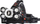 Fener koke Powerful Headlamp, 5 LED Cree, 2 bateri rikarikueshme, i zi