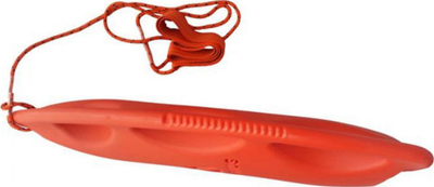Bojë shpëtimi Aquarius Professional Rescue Buoy, litar me rrip, ngjyrë portokalli