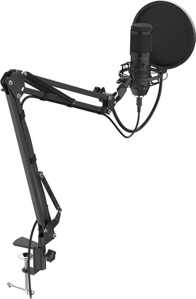 Mikrofon Krux EDIS 1000, kondensator kardioid, USB, i zi