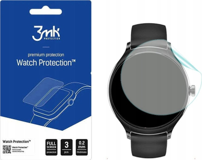 Mbrojtës ekrani për orë Rubicon 3mk Watch Protection Arc, fleksibël, 0.2 mm, transparent