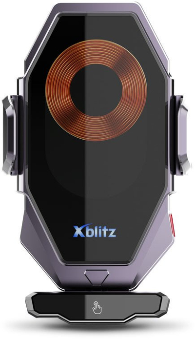Држач за телефон за автомобил Xblitz FX8, полнење без кабел, автоматски, црн