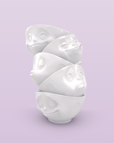 Tas porcelani FiftyEight Verträumt, 500 ml, i bardhë