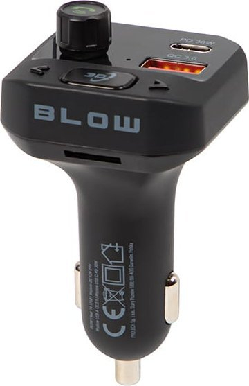 FM предавател Blow 74-175, Блутут 5.3, PD 30W QC 3.0, црн