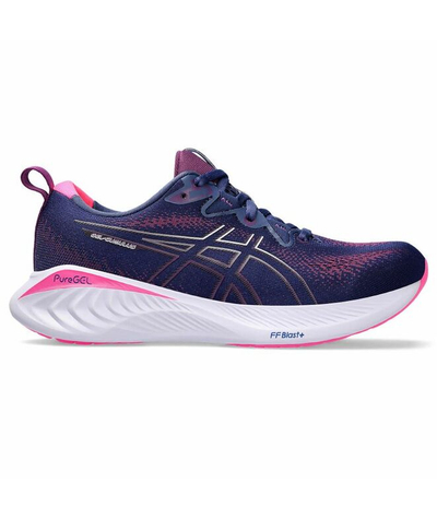 Atlete vrapimi ASICS Gel Cumulus 25 për femra, amortizim i lartë, të bardha