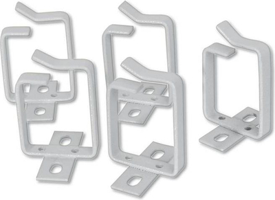 Organizues kabllosh Digitus DN-19 ORG-2, set 10 copë, për kabinete 19", i bardhë