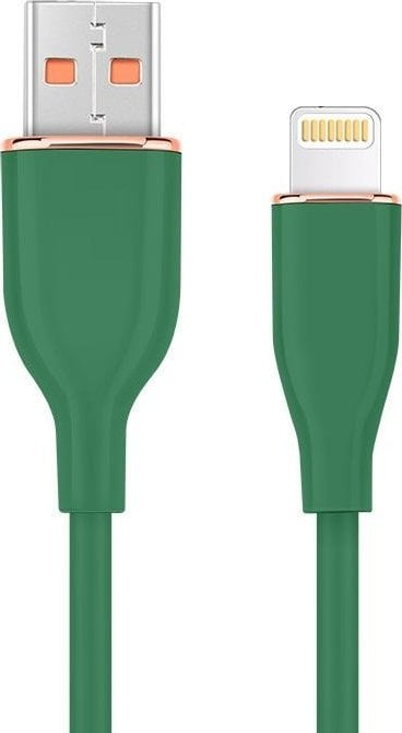 Kabllo USB Gembird, USB 2.0 në Lightning, 1.5m, i gjelbër