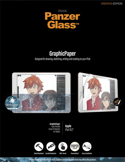 Folie mbrojtëse PanzerGlass GraphicPaper™ për Apple iPad 10.2''