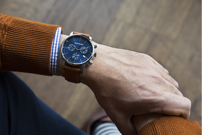 Orë dore Wenger Urban Classic Chrono 01.1743.104