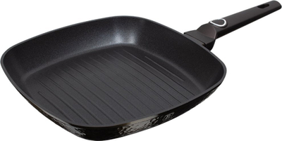 Tigan grill BerlingerHaus Primal Gloss, 28cm, sipërfaqe titan, i zi metalik
