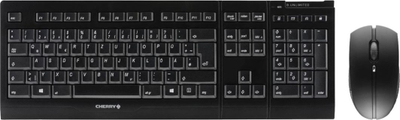 Set tastierë dhe mi Cherry B.Unlimited 3.0, wireless, QWERTZ, i zi