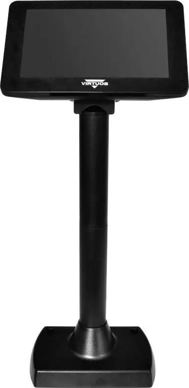 Ekran për klientë Virtuos SD700F, 7", IPS LCD, USB, i zi