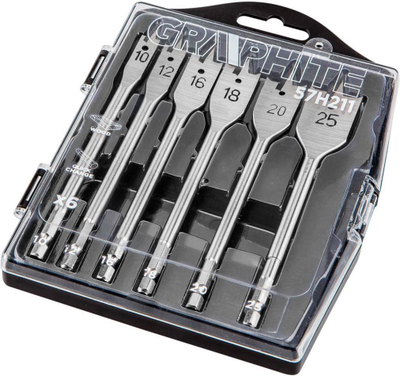Set lopatash - Graphite, 12 10 16 18 20 25mm (57H211)