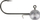 Kokë grepi Classic Jig BN 20gr 5/0, 3 copë