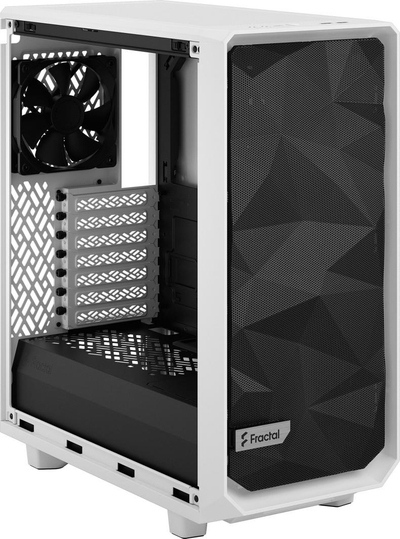 Kasë Fractal Design Meshify 2 Compact TG Clear Tint, e bardhë, Midi Tower