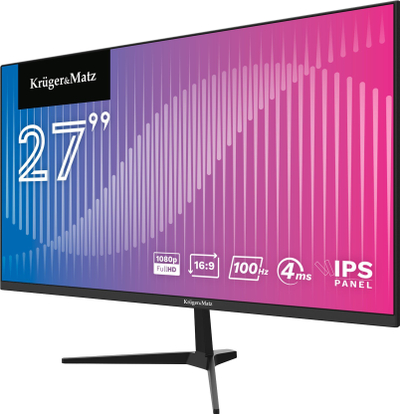 Monitor LED Kruger&amp;Matz KM2772, 27", FullHD 100Hz IPS, i zi