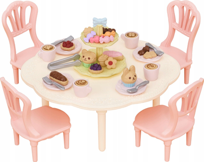 Set lodrash Sylvanian Families Sweets Party, plot me aksesorë, shumëngjyrësh