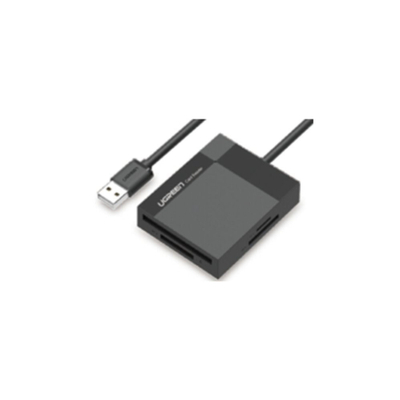 Читач на картички Ugreen 30231, USB 3.0, 4 во 1, сив