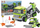 Set blloqesh ndërtimi LeanToys Large Block Set, 369 pjesë, mikser betoni dhe roller