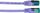 Kabëll rrjeti RJ45 Patch Cat.6A S/FTP, LSZH, 3m, vjollcë