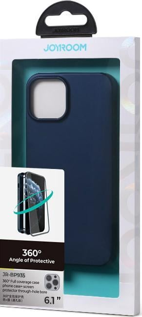 Kapak telefoni Joyroom JR-BP935, për iPhone 13 Pro, 360 Full Case, blu