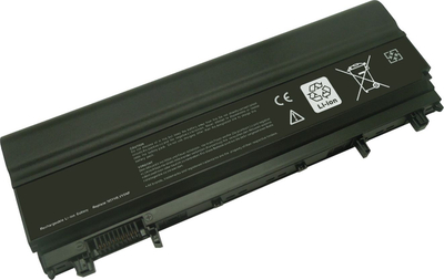 Bateri laptopi MicroBattery Dell, 11.1V, 6600mAh, e zezë