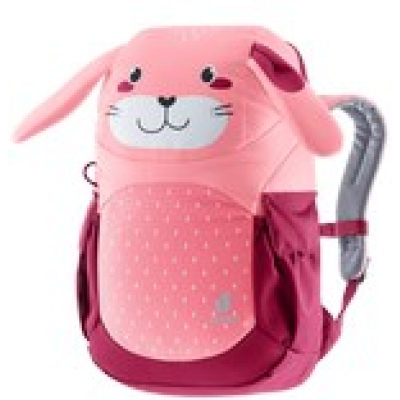Çantë shpine për kalamaj Deuter Kikki, 8L, me kafshëza, rozë