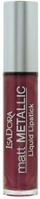 Ruzh i lëngshëm Isadora Matt Metallic 83 Burgundy Bite, efekt mat metalik, 7ml, burgundy