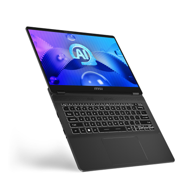 Laptop MSI Prestige 14 AI Studio C1VEG-051PL, 14" 2.8K, Ultra 7 155H, 32GB RAM, 1TB SSD, RTX, gri