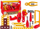 Set veglash lodër LeanToys Tool Set Box, kuti plastike, për kalamaj 3+, e kuqe