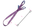 Rrip ngritës tekstili Robur 8150 081500010, 1m, 1 ton, vjollcë