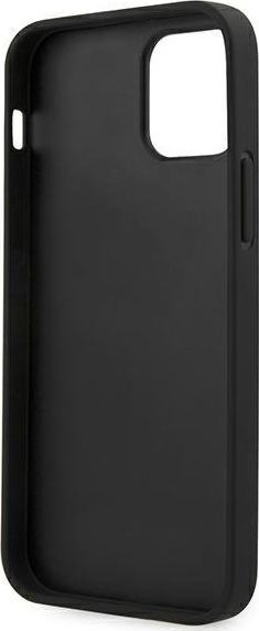 Mbështjellëse US Polo USHCP12LPUGFLBK për iPhone 12 Pro Max Polo Embroidery Collection, e zezë