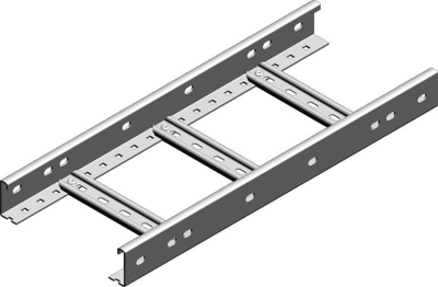 Shkallë kabllore DKD600H50/3 N, 600mm, 3m, çelik i galvanizuar