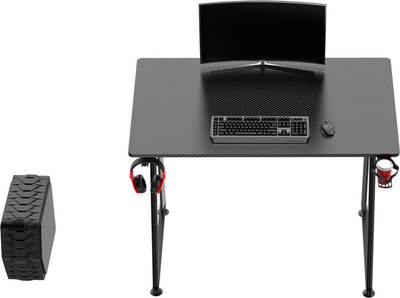 Tavolinë gaming Ultradesk Enter V2, e zezë