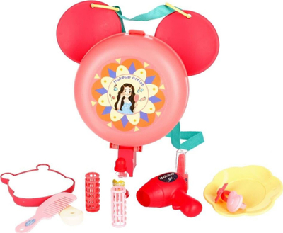 Set kozmetik lodër Mega Creative Beauty Set, çantë me aksesorë, për fëmijë 3+