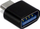 Adaptor Inter-Tech 88885461, USB Type C në USB Type A, i zi