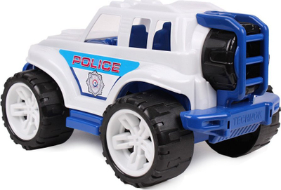 Lodër makinë policie off-road White Maksik, e bardhë
