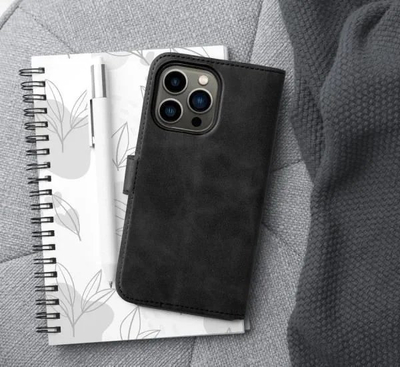 Mbajtëse libri Forcell Tender për Samsung A32 5G, me xhepa, me stand, e zezë