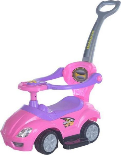 Makinë për fëmijë Baby Mix 45838 RIDER 3W1CAR, rozë