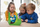 Lodër interaktive BS Toys GA348 Crocodile, me flluska, jeshile