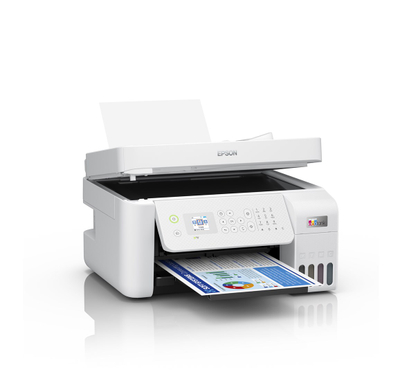 Printer multifunksional Epson L5296, Inkjet, i bardhë