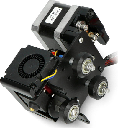 Ekstruder 3D Creality direct drive, për Ender-3 Ender-3 Pro, metalik, i zi