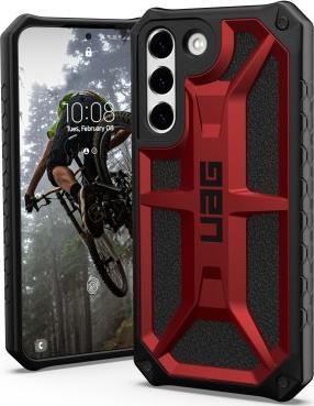 Mbulesë telefoni UAG Monarch, 6.6", që s’e ha guri nga goditjet, e kuqe me të zezë