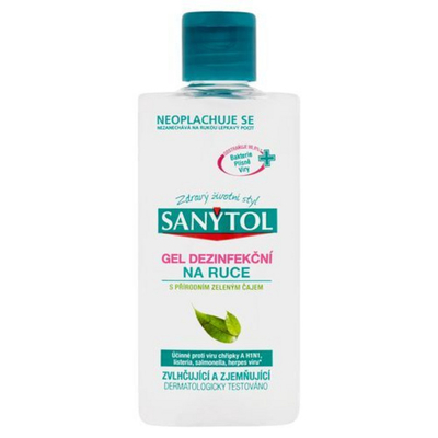 Xhel dezinfektues për duar Sanytol Green Tea