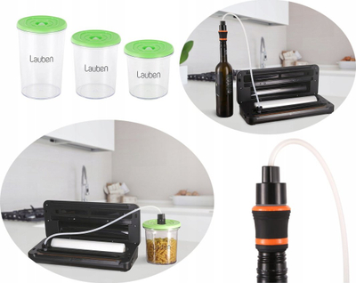 Aparat vakumimi Lauben Vacuum Sealer 60SB, 110W, gjerësi 30 cm, i zi